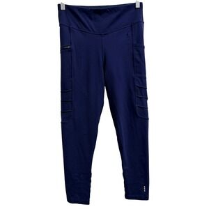 Smartwool Merino 150 Leggings Capris Navy Blue Womens Size M Activewear